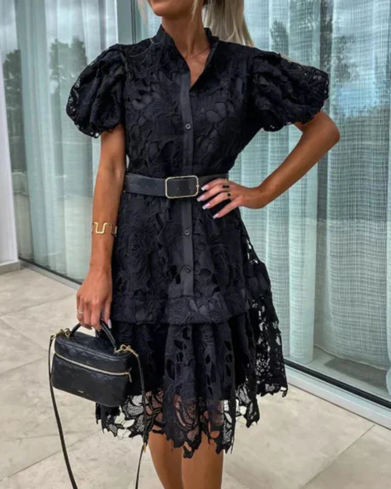 ADELAI - CLASSIC LACE DRESS