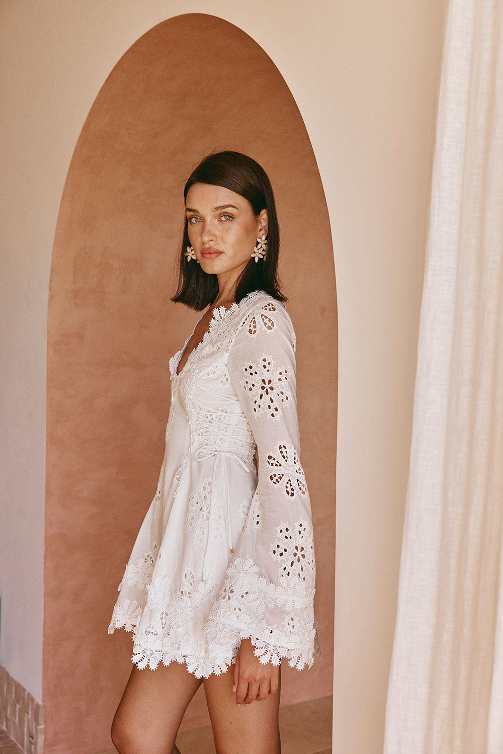 HADLEIGH - DREAMY COTTON EMBROIDERED DRESS