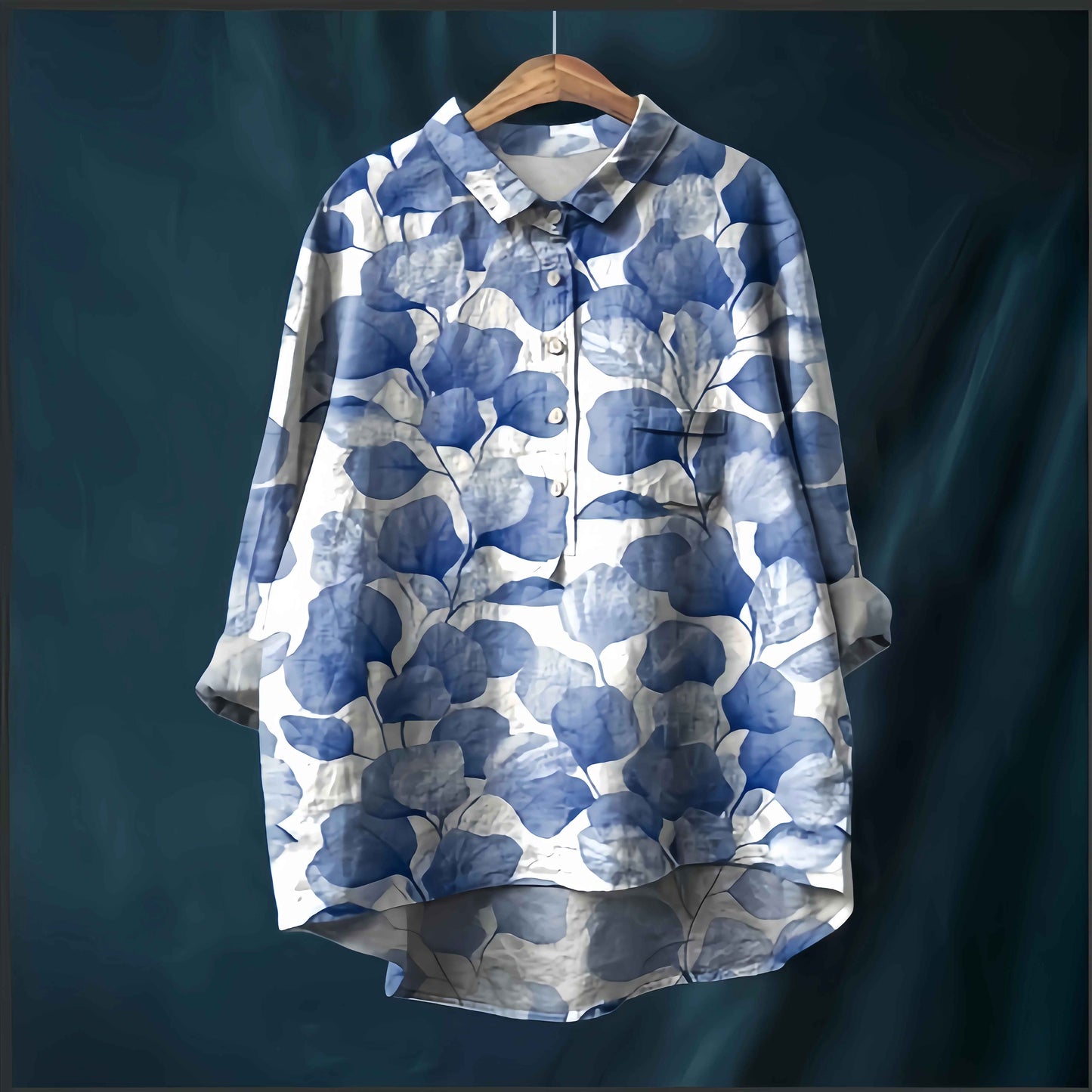 Brigitte | Fish Print Shirt