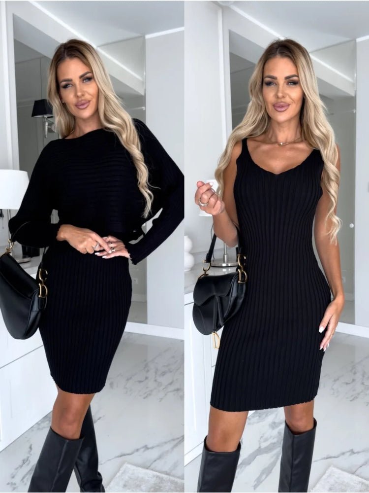MACY – TRENDSETTING KNIT MINI DRESS DUO