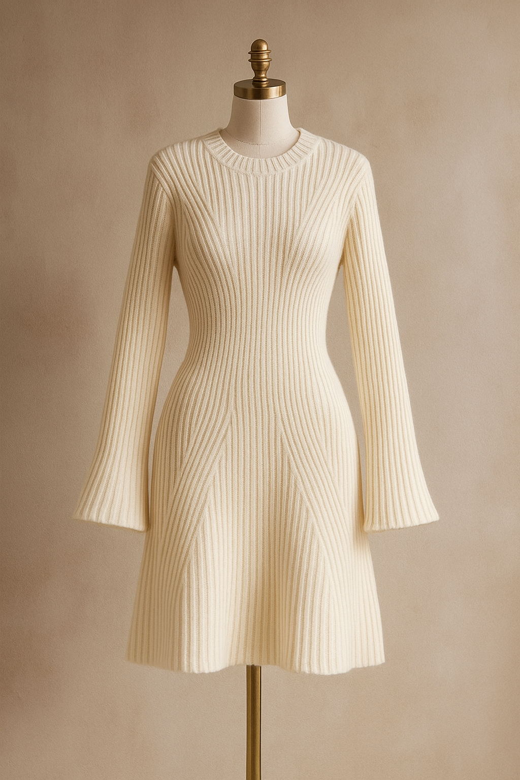 MILANA - SLEEK RIBBED KNIT BODYCON DRESS