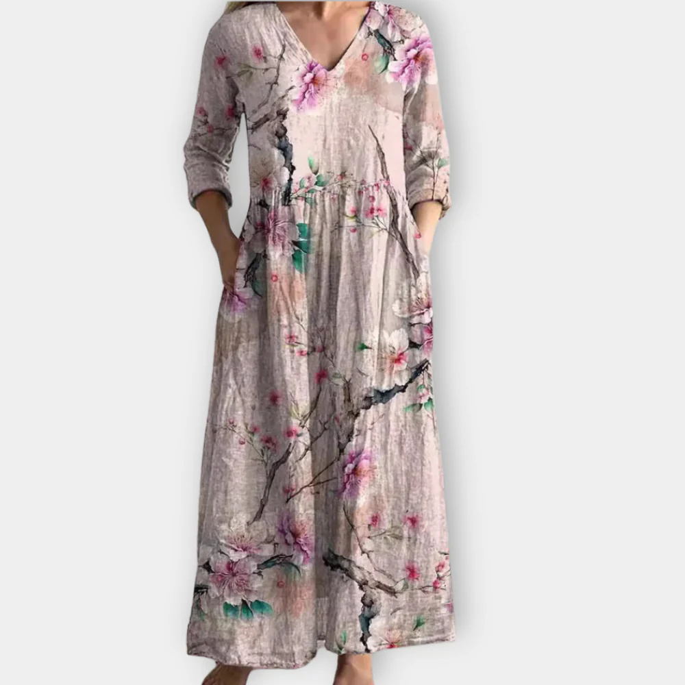 Elsie - Boho Maxi Dress