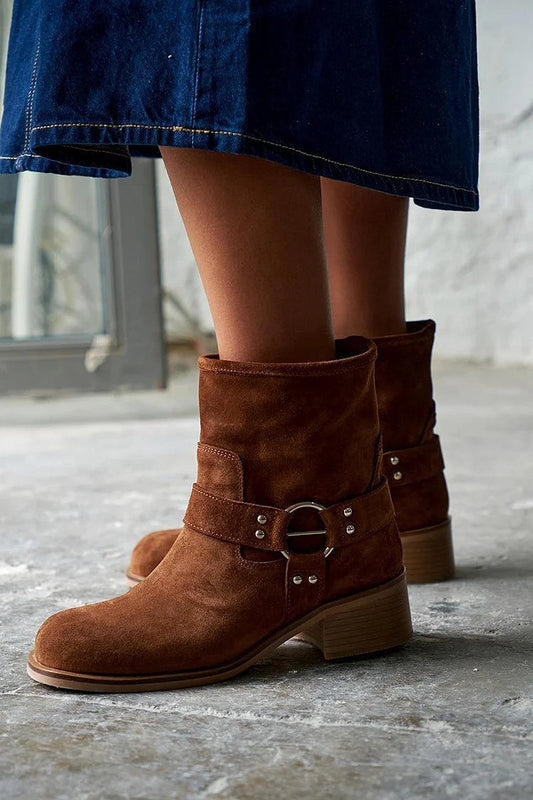 Eloise® | Vintage Ankle Boots with Buckles