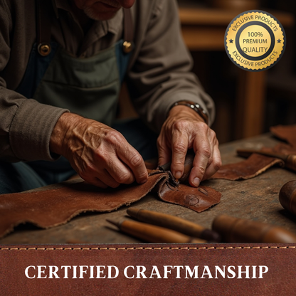 Daxton | Vertical Leather Sling Bag with Secure Flap & Zips