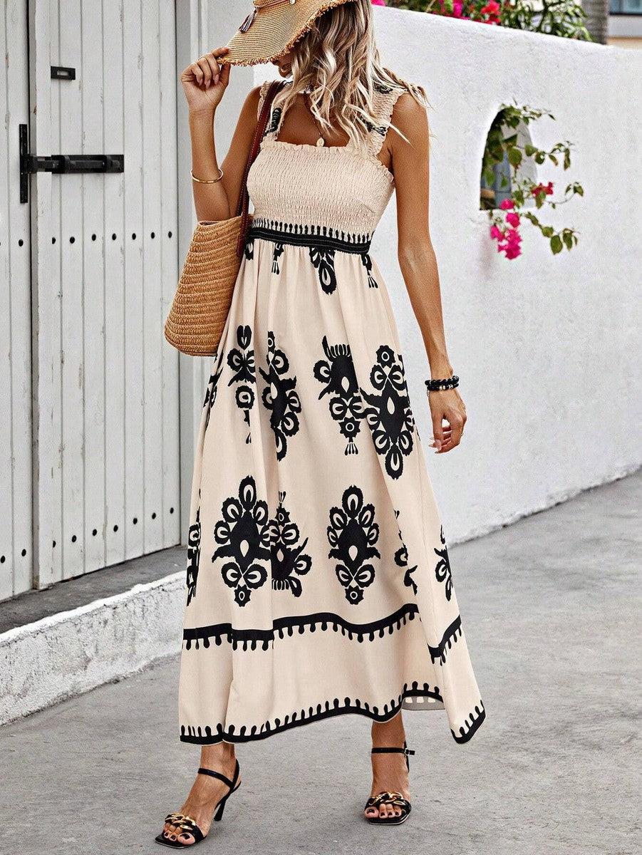 NERISSA - BOHEMIAN STYLE SUMMER DRESS