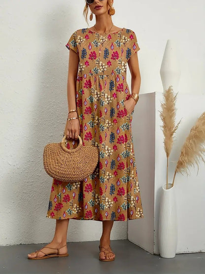 MELINDA - BLOOMING BEAUTY FLORAL DRESS