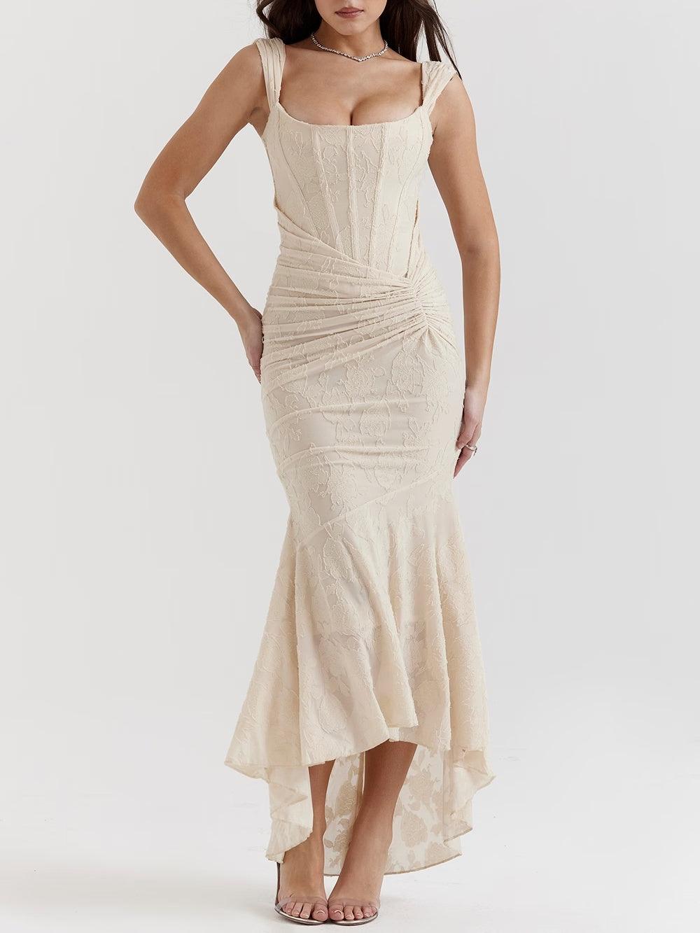 ROWAN - SKY BLOOM FLOWY MAXI DRESS