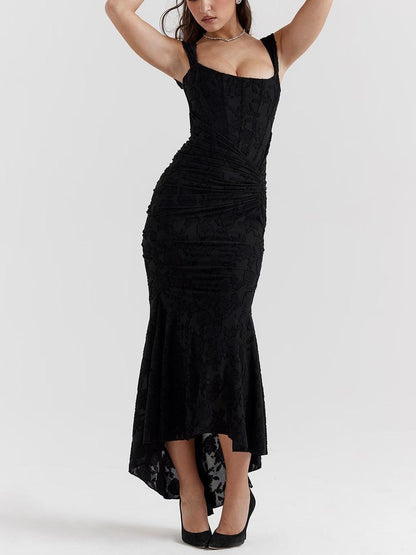 ROWAN - SKY BLOOM FLOWY MAXI DRESS