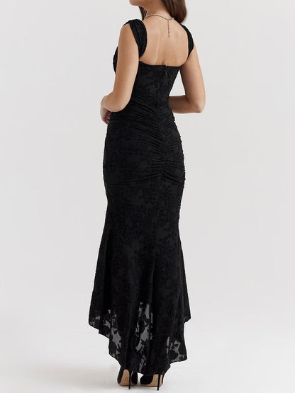 ROWAN - SKY BLOOM FLOWY MAXI DRESS