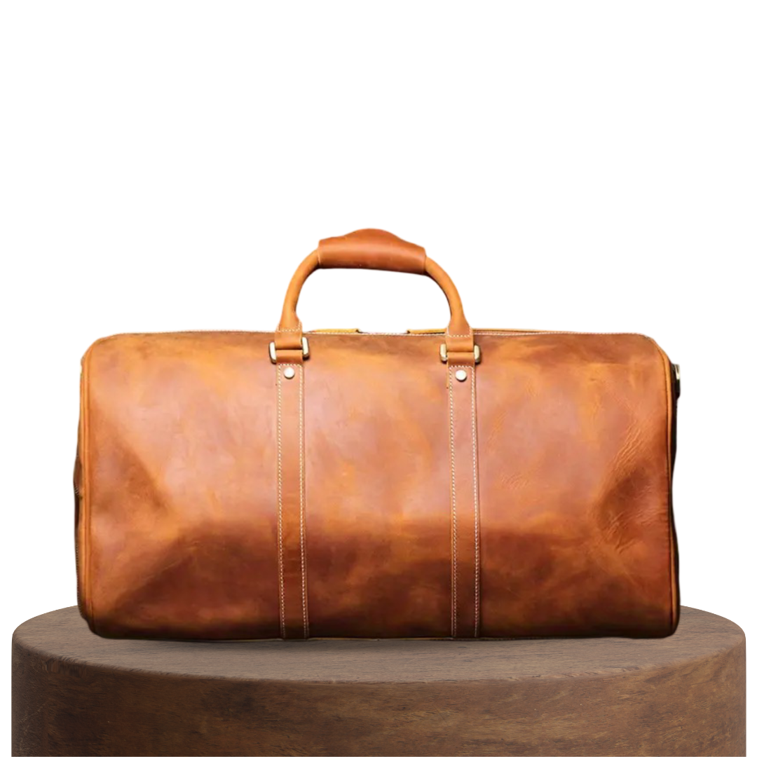 Easton | Full-Grain Leather Duffel for Travel and Weekends