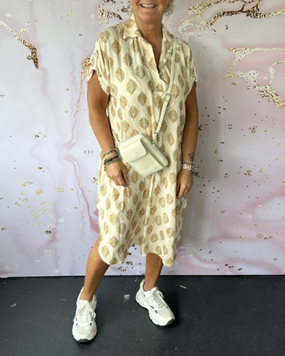 LUCITA - LAPEL LOVE SUMMER DRESS