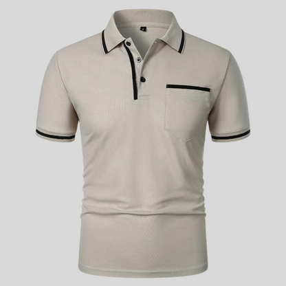 JIM - SUMMER SOLID GOLF POLO SHIRT