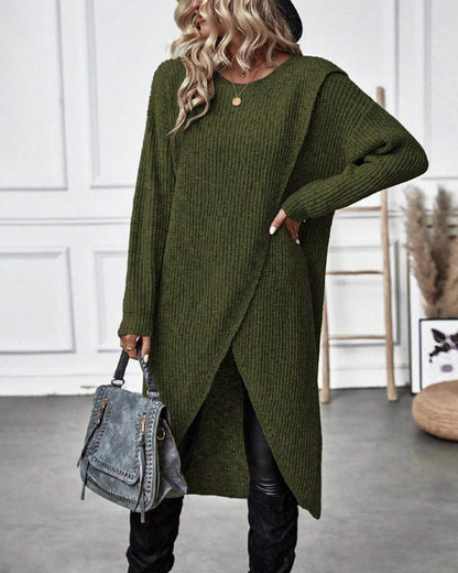 Addison™ - Irregular Style Sweater Dress