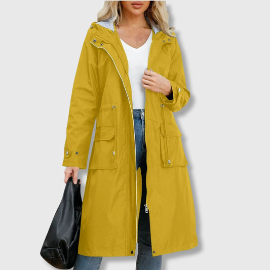 ZYRA - BAY MIST CLASSIC TRENCH COAT