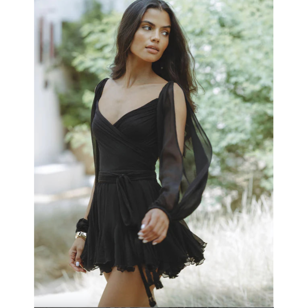 MIMAE - FASHIONABLE MINI DRESS