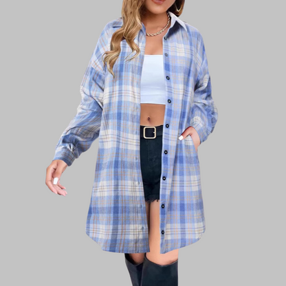 JANAYA - THE CHIC CHECKED WRAP