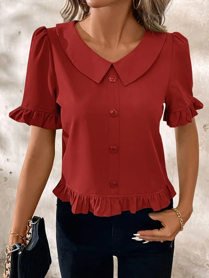 CRISTIANA - SOPHISTICATED DAILY BLOUSE