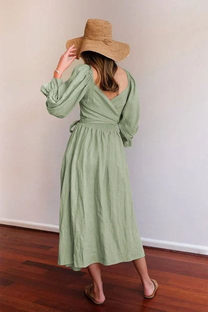 EVERLEIGH - ELEGANT LANTERN DRESS