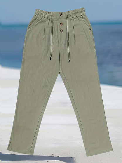 JELO - COASTAL COOL ELASTIC LOUNGE PANTS