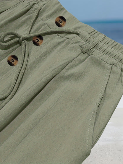 JELO - COASTAL COOL ELASTIC LOUNGE PANTS