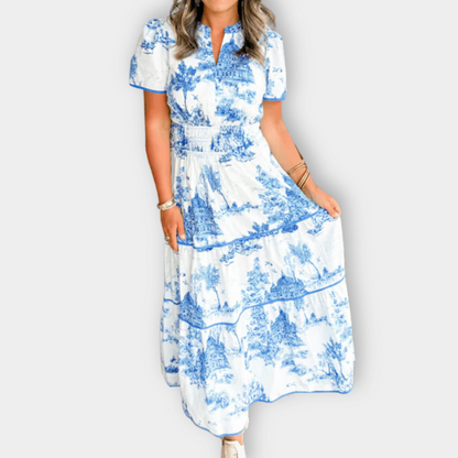 IRAH - RETRO LONG DRESS