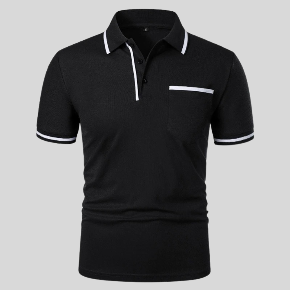 JIM - SUMMER SOLID GOLF POLO SHIRT