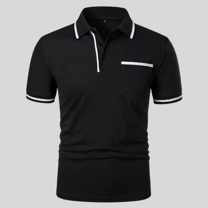 JIM - SUMMER SOLID GOLF POLO SHIRT