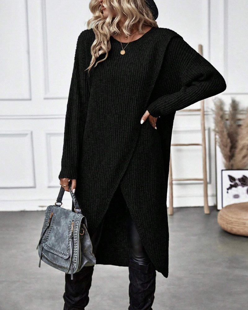 Addison™ - Irregular Style Sweater Dress