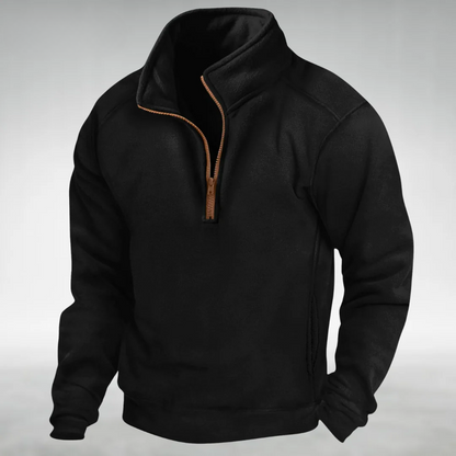CALIX - THE VERSATILE GENT HALF-ZIP SWEATER