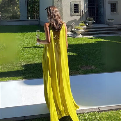 MOIRA - FORMAL PLEATED MAXI ATTIRE