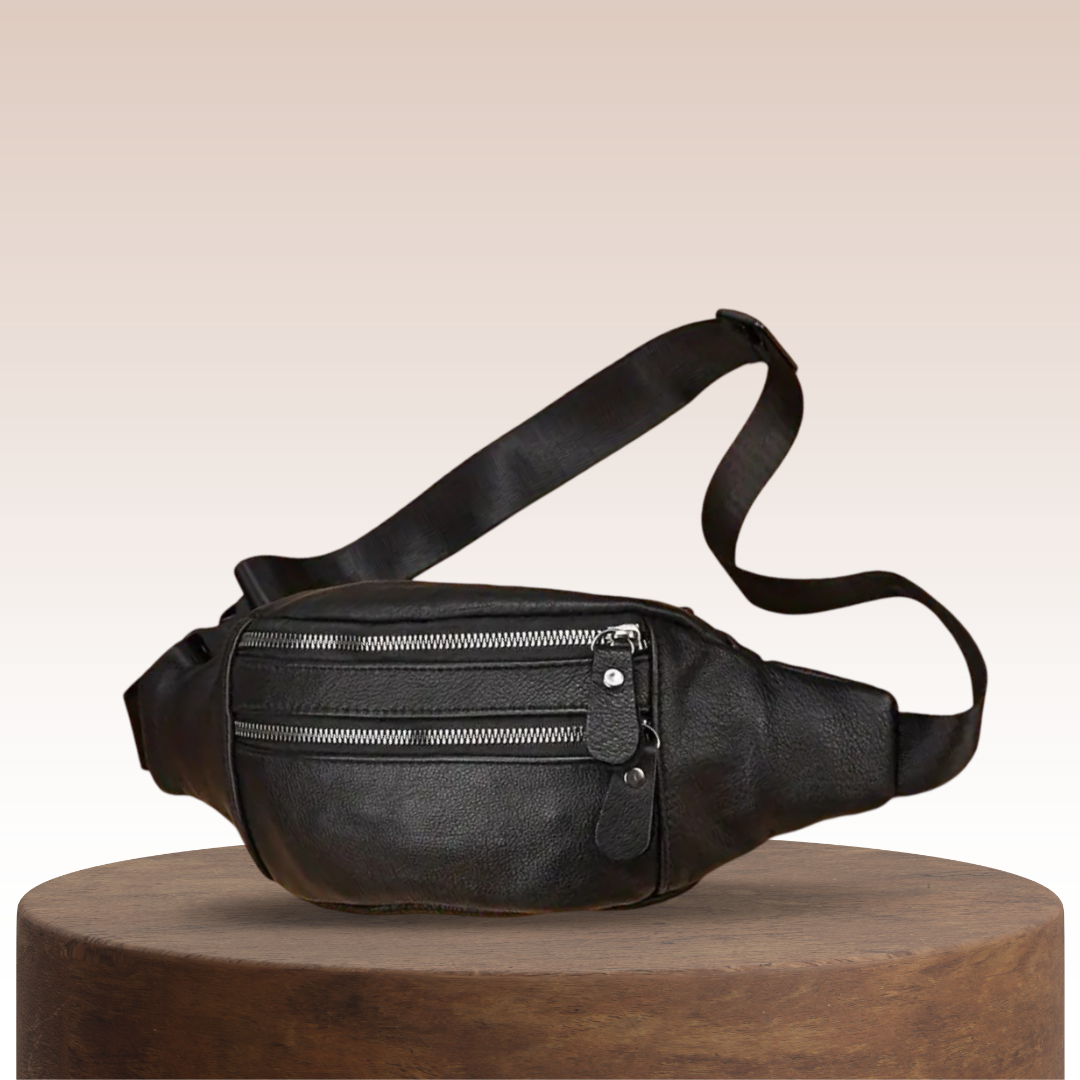 Denver | Minimalist Leather Belt Pouch for Men on the Go