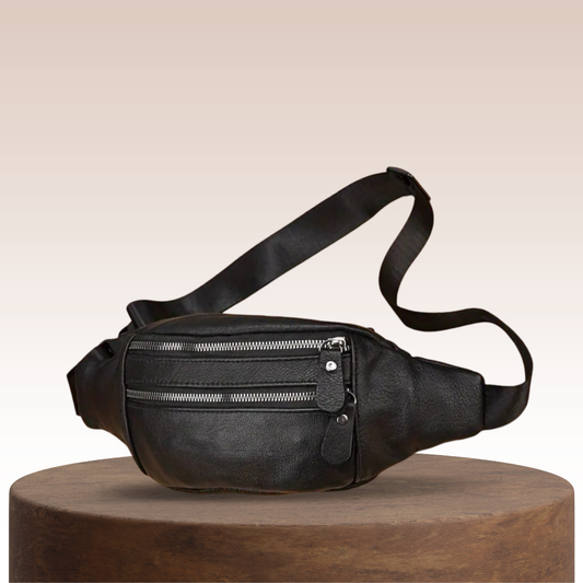 Denver | Minimalist Leather Belt Pouch for Men on the Go