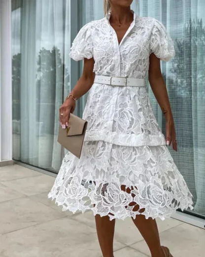 ADELAI - CLASSIC LACE DRESS