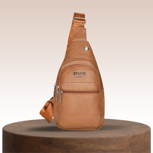 Joren | Compact Sling Bag with Multi-Zip Storage