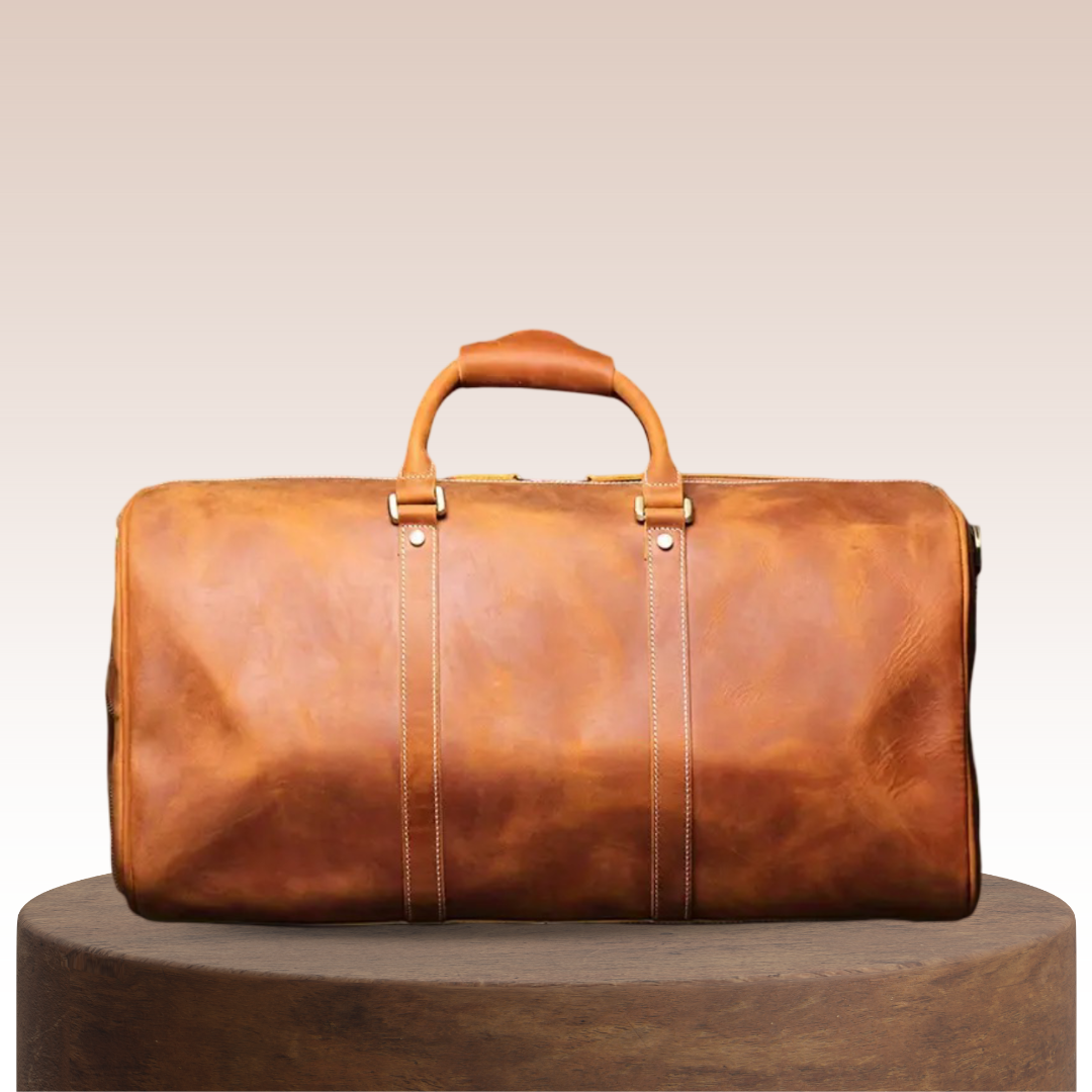 Easton | Full-Grain Leather Duffel for Travel and Weekends