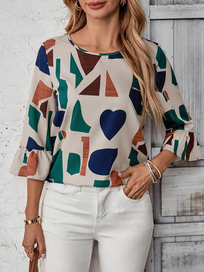 ARA – CHIC GEOMETRIC BLOUSE