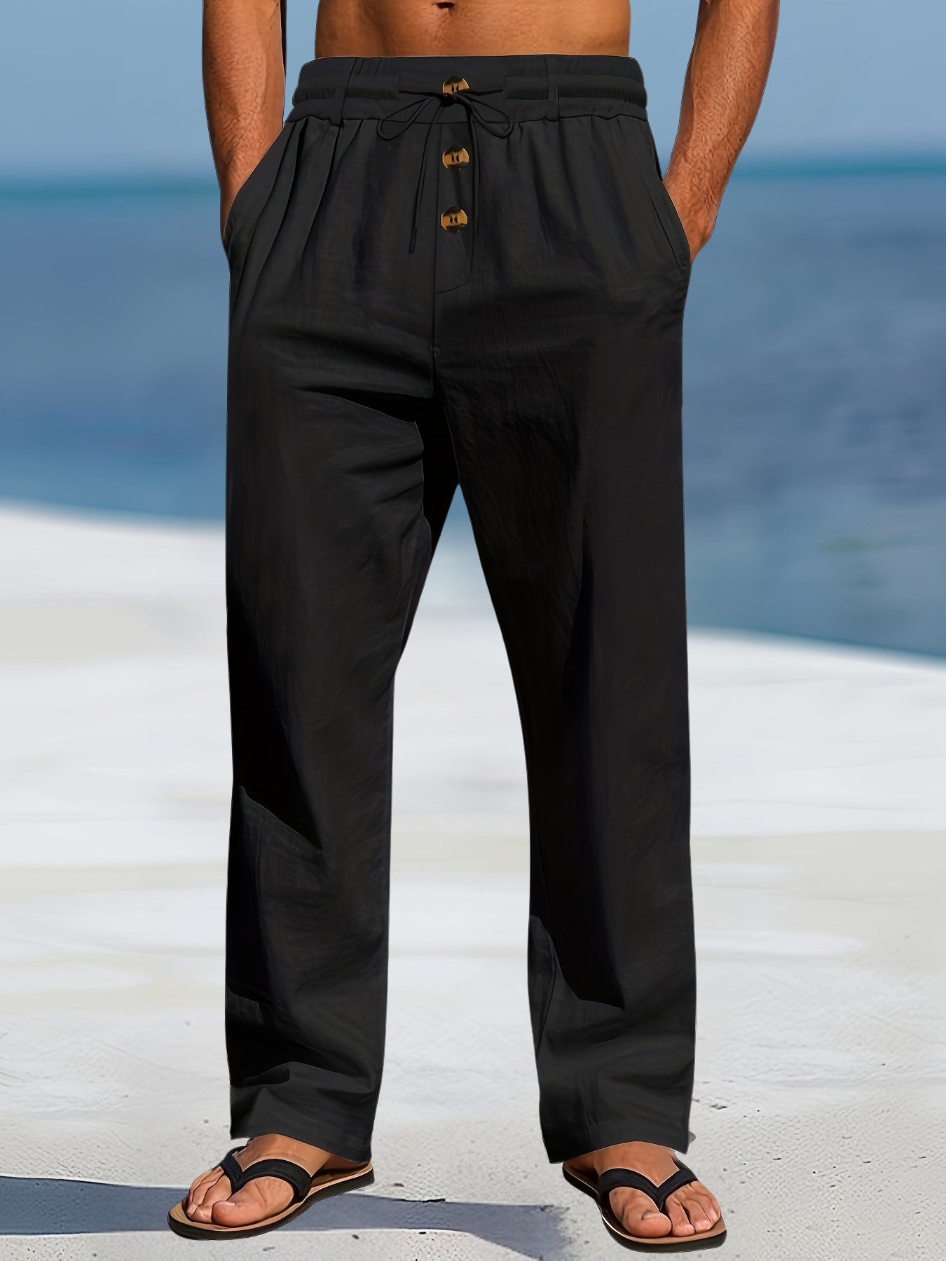 JELO - COASTAL COOL ELASTIC LOUNGE PANTS