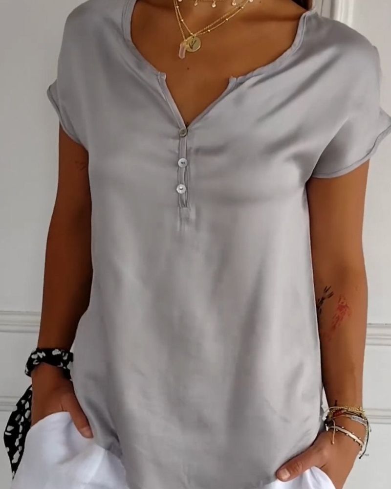 JILL - BREATHABLE CASUAL T-SHIRT