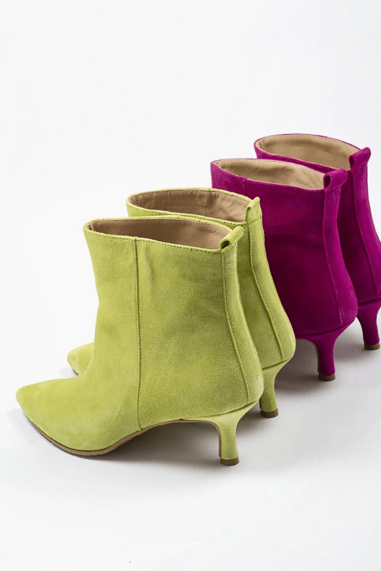 Clara® | Elegant Suede Ankle Boots