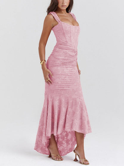 ROWAN - SKY BLOOM FLOWY MAXI DRESS