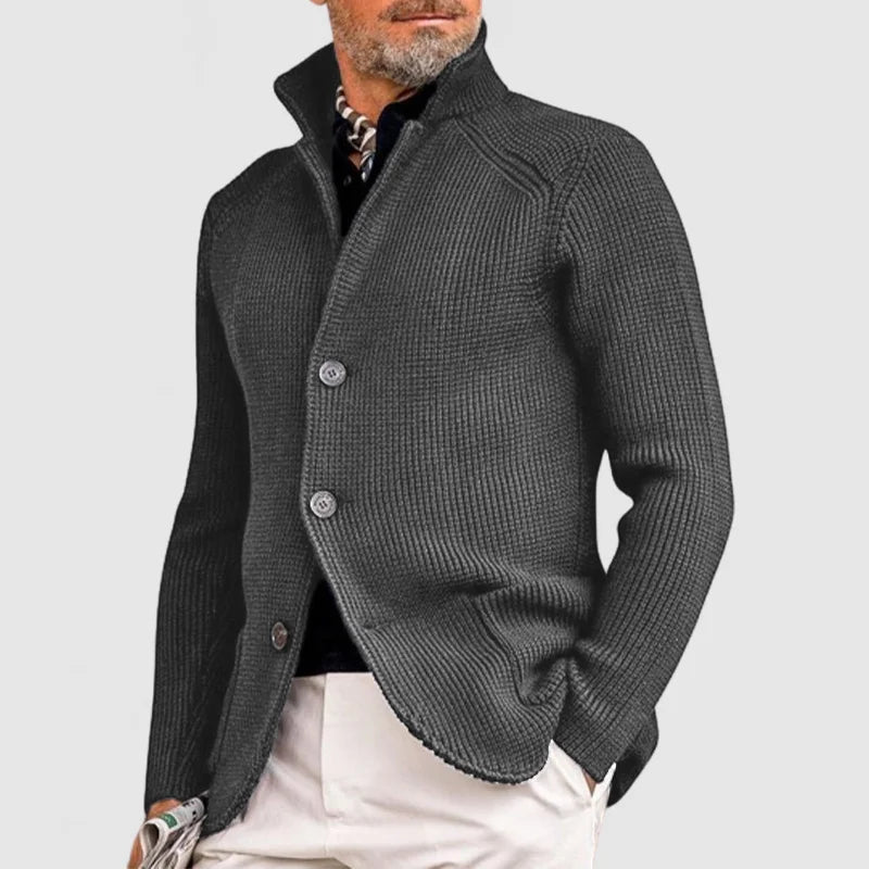 EDDIE – TIMELESS KNIT BUTTON CARDIGAN