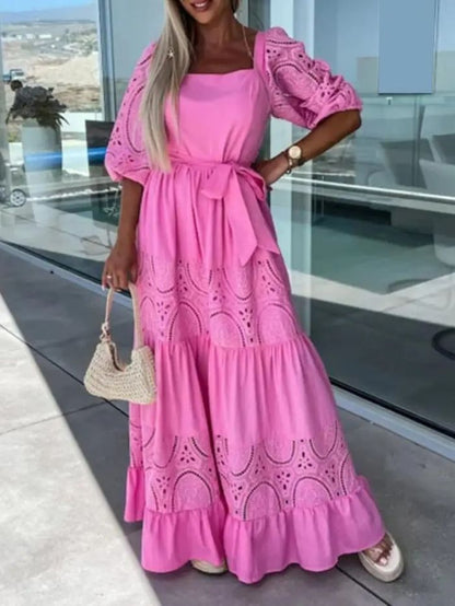 CHERVONNE - ELEGANT BREEZE MAXI DRESS