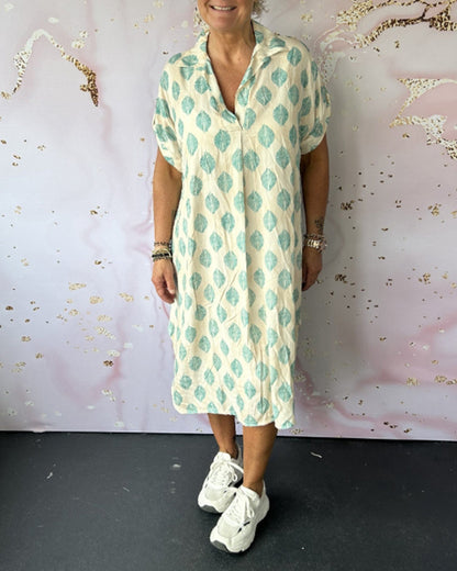 LUCITA - LAPEL LOVE SUMMER DRESS