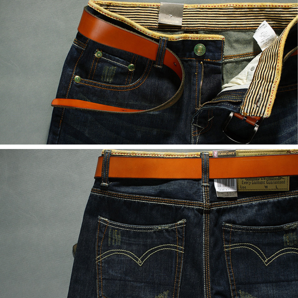 ELIAS - RAW EDGE JEAN SHORTS