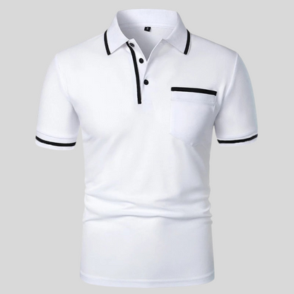 JIM - SUMMER SOLID GOLF POLO SHIRT