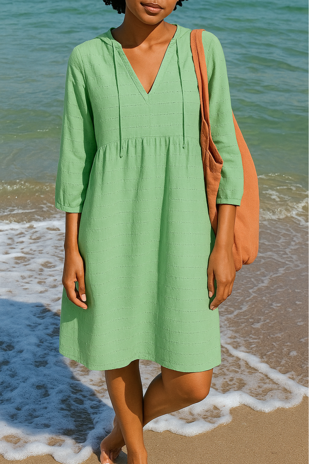 CASSIE - CLASSIC LINEN DRESS