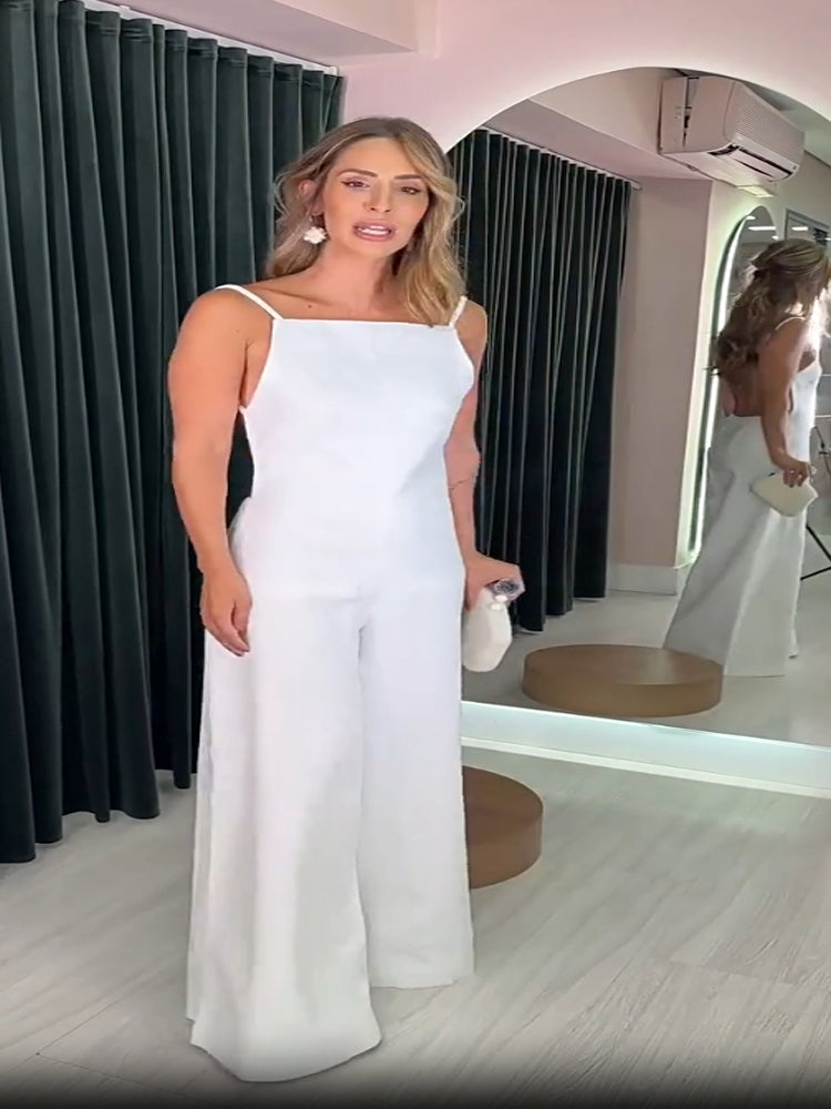 JOLENE - ELEGANT HALTER JUMPSUIT