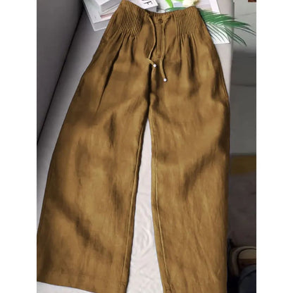 JULES - PLEATED WIDE  LEG TROUSERS