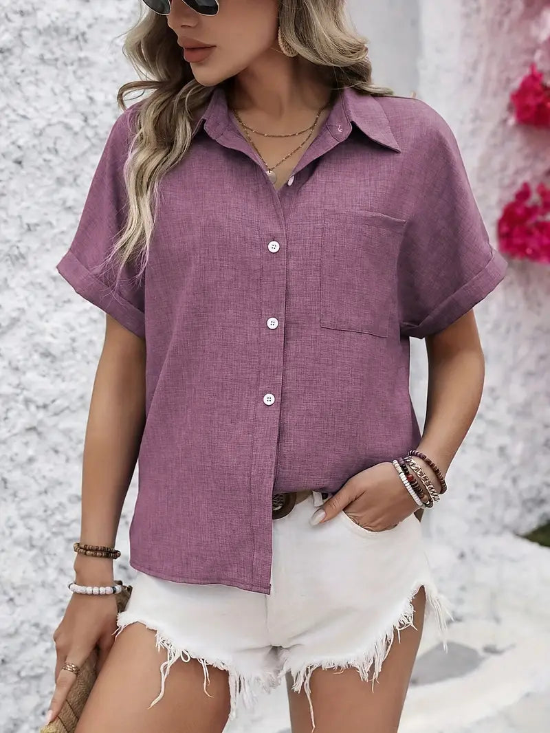 ARMATEESA - POLISHED SHORT SLEEVE UTILITY SHIRT