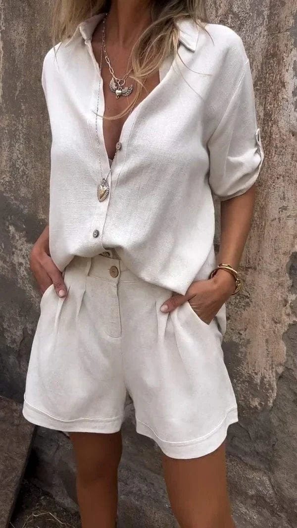 FREDA - AIRY LINEN ENSEMBLE